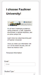 Mobile Screenshot of myfaulkner.org